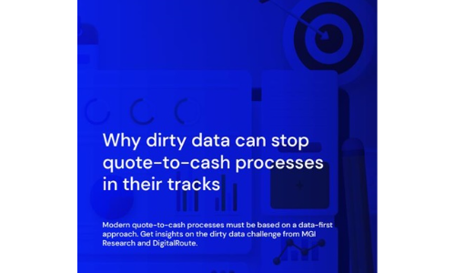 Why dirty data can stop quote-to-cash processes in their tracks